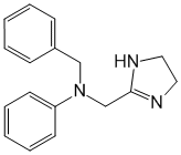 Структурная формула Антазолин