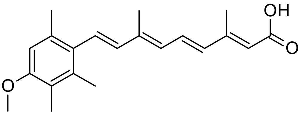 Структурная формула Ацитретин