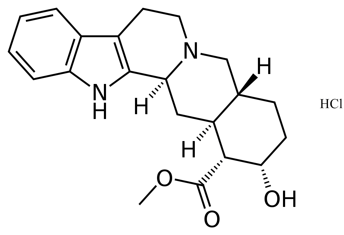 Йохимбина гидрохлорид — описание вещества, фармакология, применение,  противопоказания, формула
