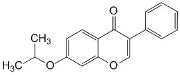 Структурная формула Иприфлавон