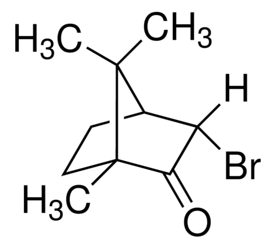 Структурная формула Бромкамфора