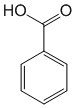 Структурная формула Бензойная кислота