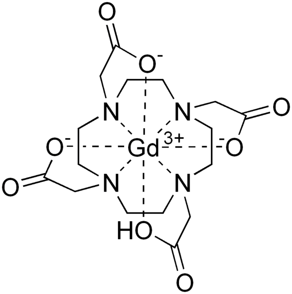 Структурная формула Гадотеровая кислота