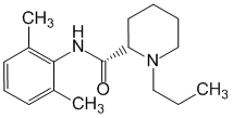 Структурная формула Ропивакаин
