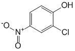 Структурная формула Хлорнитрофенол