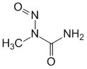 Структурная формула Нитрозометилмочевина