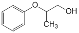 Структурная формула Феноксипропанол