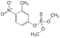 Структурная формула Фенитротион
