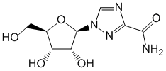 Структурная формула Рибавирин