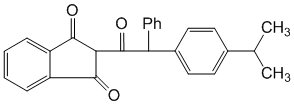 Структурная формула Тетрафенацин