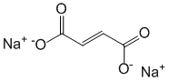 Структурная формула Натрия фумарат