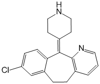 Структурная формула Дезлоратадин