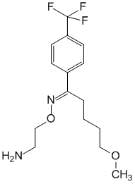 Структурная формула Флувоксамин