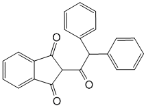 Структурная формула Дифенацин