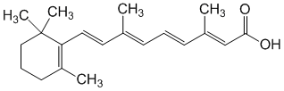 Структурная формула Третиноин
