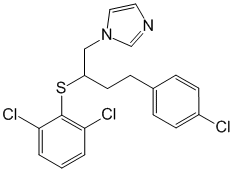 Структурная формула Бутоконазол