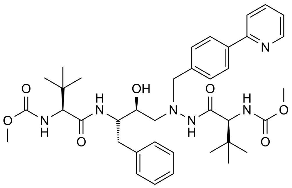 Структурная формула Атазанавир