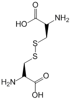 Структурная формула Цистин