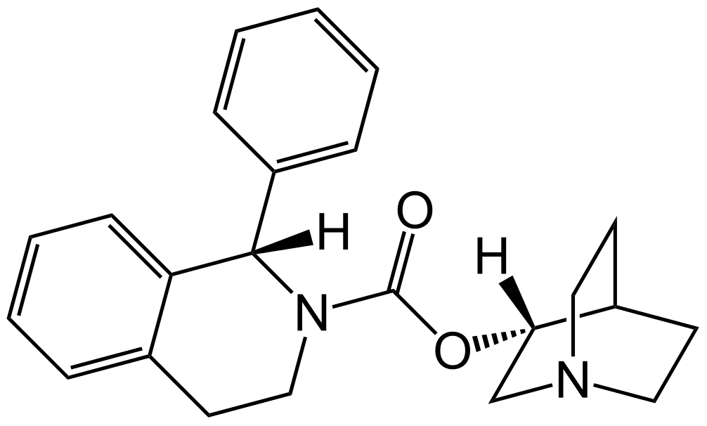 Структурная формула Солифенацин