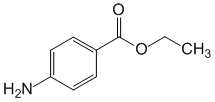 Структурная формула Бензокаин