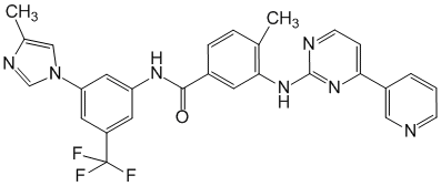 Структурная формула Нилотиниб