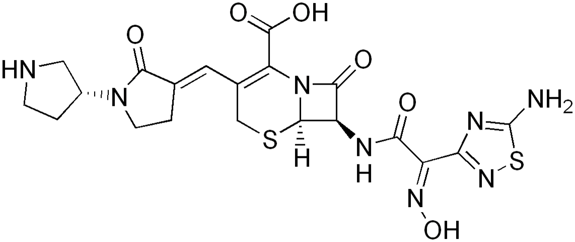 Структурная формула Цефтобипрол