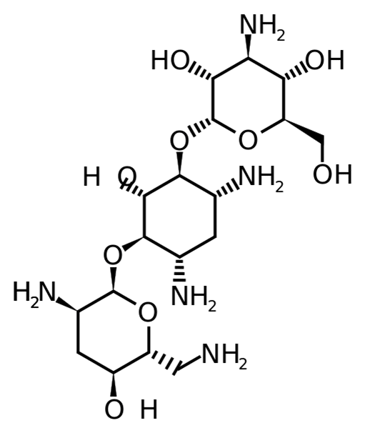 Структурная формула Тобрамицин