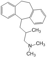 Структурная формула Бутриптилин
