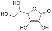 Структурная формула Аскорбиновая кислота