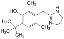 Структурная формула Оксиметазолин