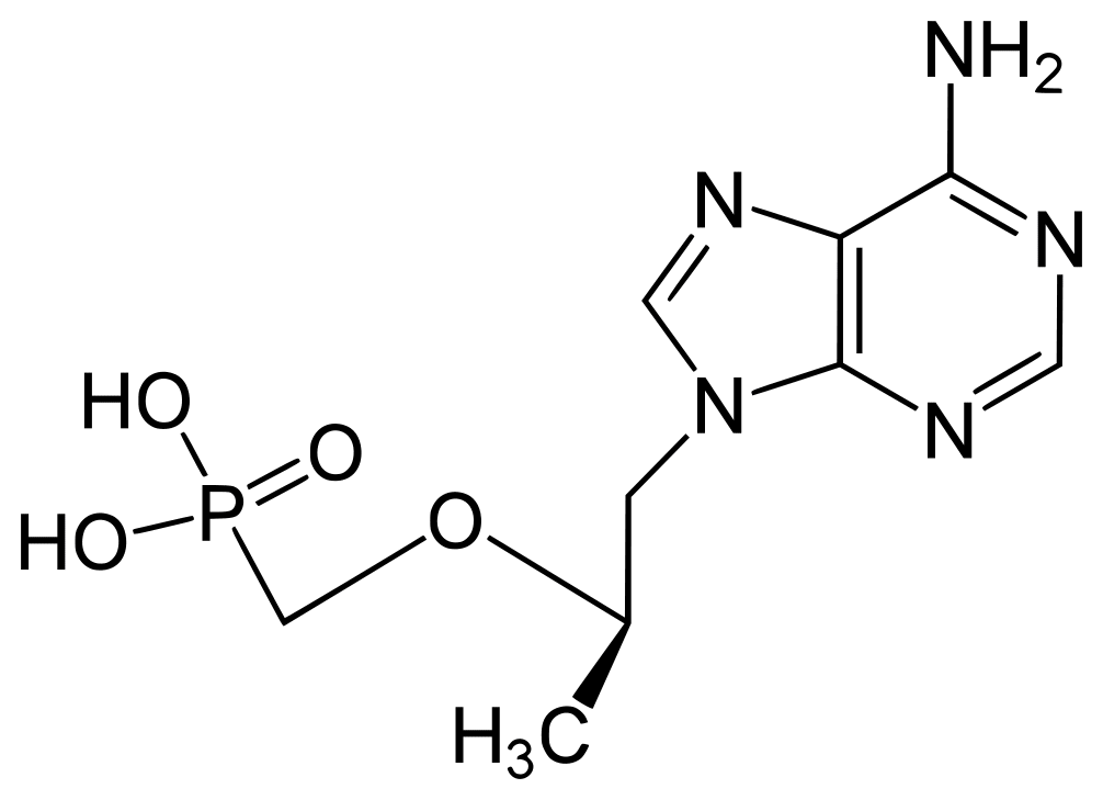 Структурная формула Тенофовир