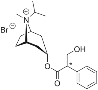 Структурная формула Ипратропия бромид