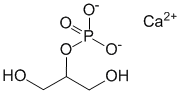 Структурная формула Кальция глицерофосфат