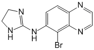 Структурная формула Бримонидин