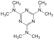 Структурная формула Алтретамин