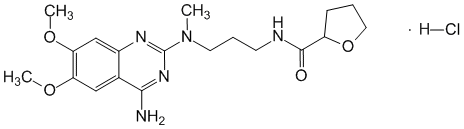 Структурная формула Алфузозина гидрохлорид