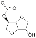 Структурная формула Изосорбида мононитрат
