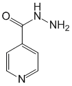 Структурная формула Изониазид