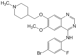 Структурная формула Вандетаниб