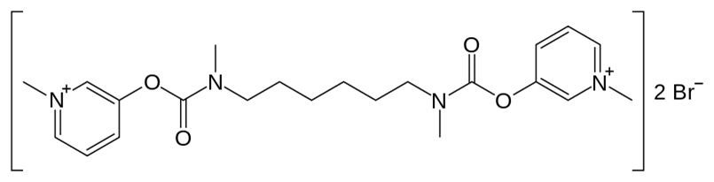 Структурная формула Дистигмина бромид