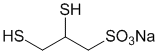 Структурная формула Димеркаптопропансульфонат натрия