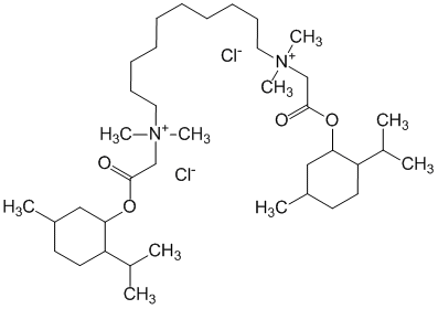 Структурная формула Декаметоксин