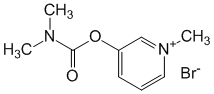 Структурная формула Пиридостигмина бромид