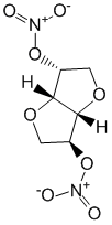Структурная формула Изосорбида динитрат
