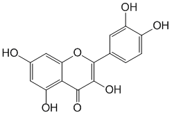 Структурная формула Кверцетин