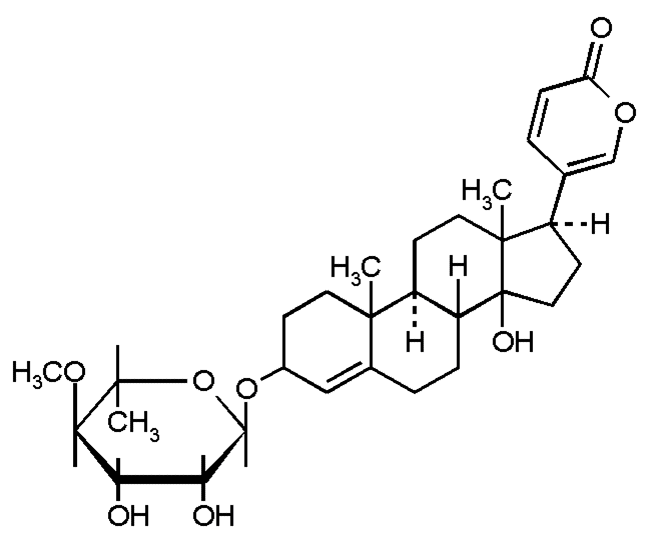 Структурная формула Мепросцилларин