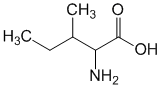 Структурная формула Изолейцин
