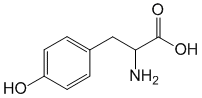 Структурная формула Тирозин