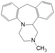 Структурная формула Миансерин