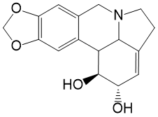 Структурная формула Ликорин